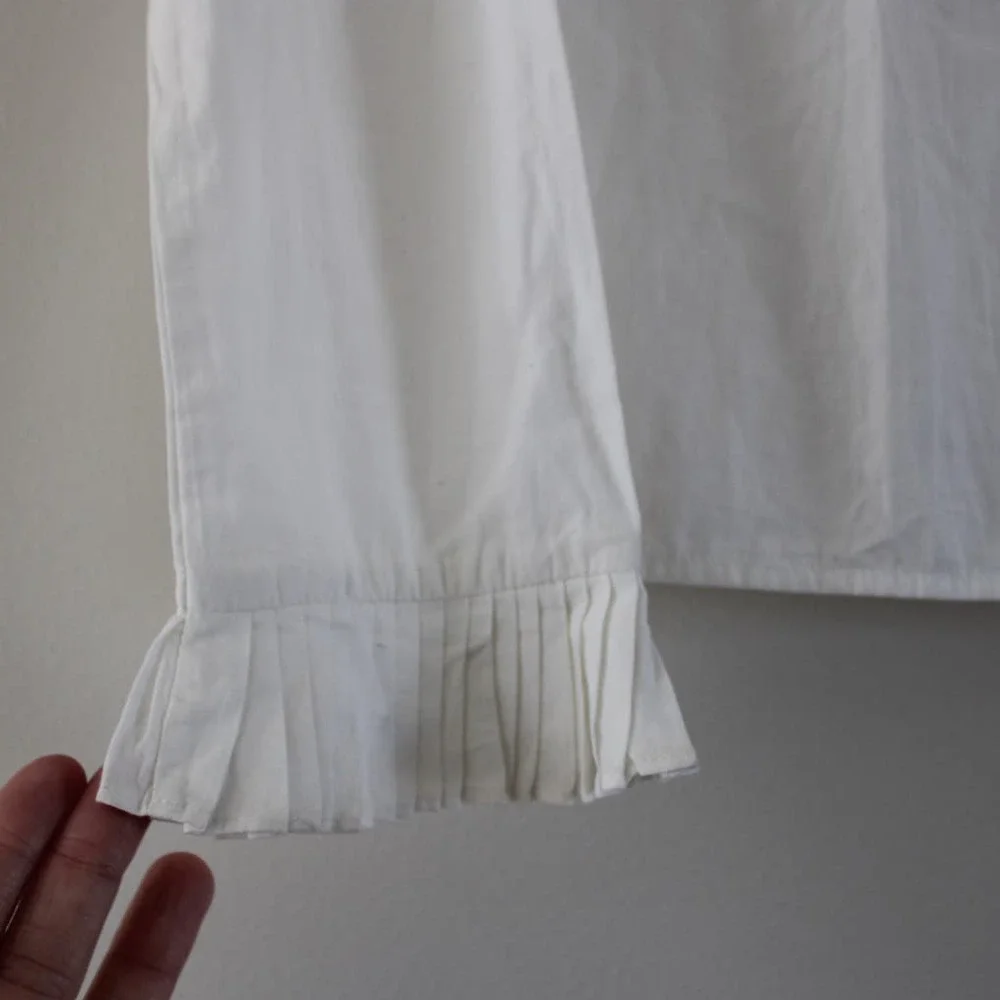 Bonpoint White Ruffled Blouse - Picture 2 of 13